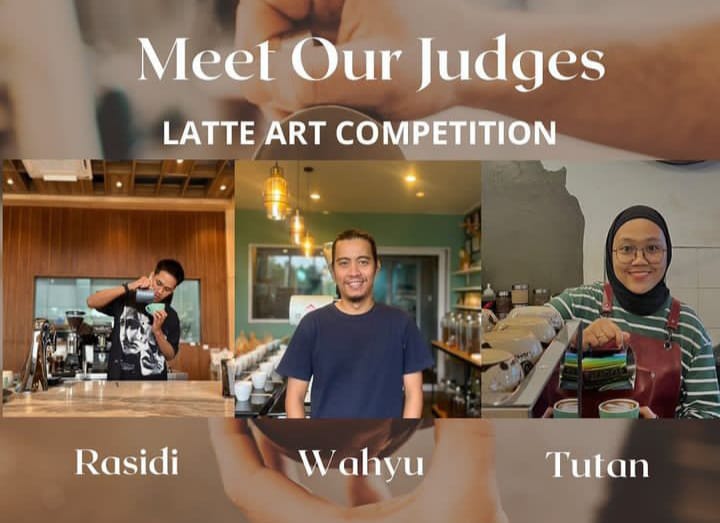 Judges BTP Latte Art Competition 2024